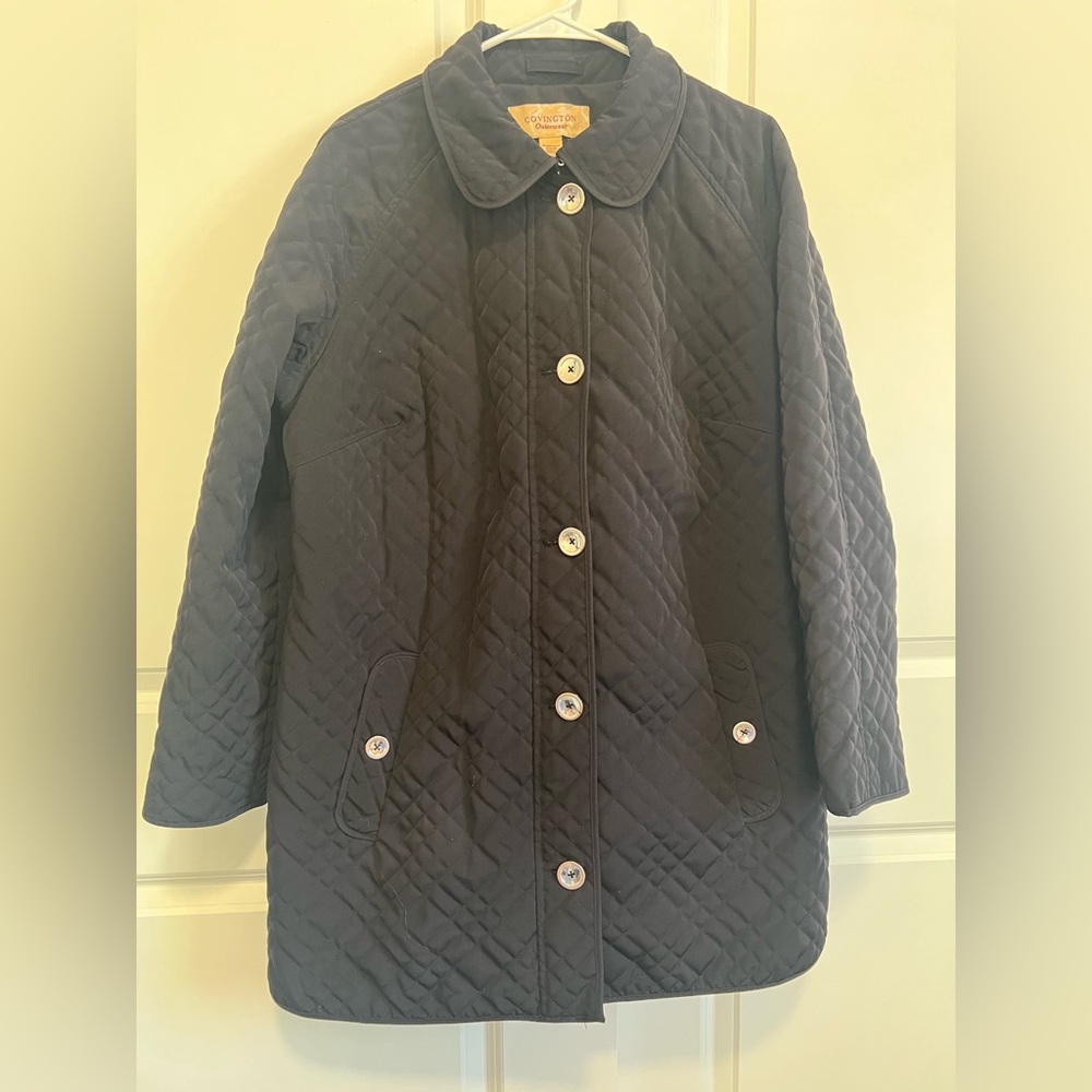 Covington Black Quilted Puffer Jacket